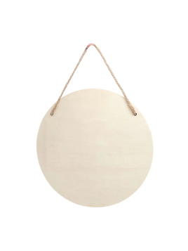 Rond En Bois À Suspendre Et...