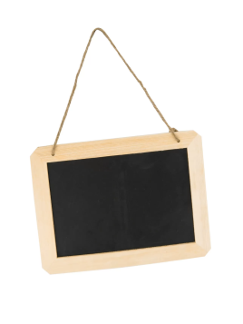 Ardoise En Bois À Suspendre...