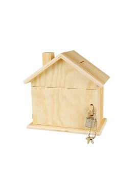 Tirelire En Bois En Forme...