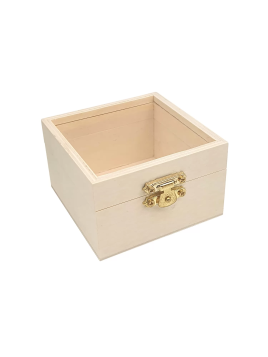 Boîte Coffret En Bois 8 x 8...
