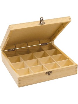 Boîte À Thé En Bois 16...