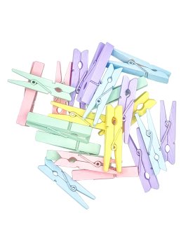 Lot De 50 Pinces À Linge En...