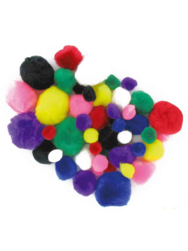 Sachet De 48 Pompons...