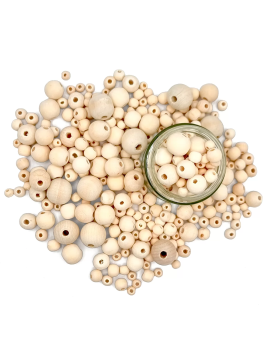 Lot De 385 Perles Rondes En...