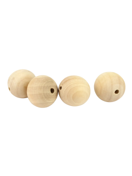 Lot De 15 Perles En Bois...