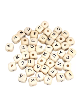 Lot De Perles Dé En Bois...