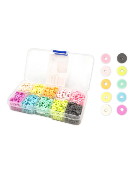 Boîte De 1500 Perles Heishi...