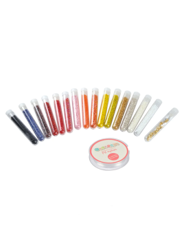 Lot De 15 Tubes De Perles...