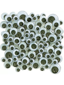 Lot De 116 Yeux Mobiles...