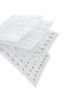 4 Planches De 203 Stickers...