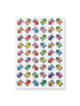 Planche De 54 Stickers...