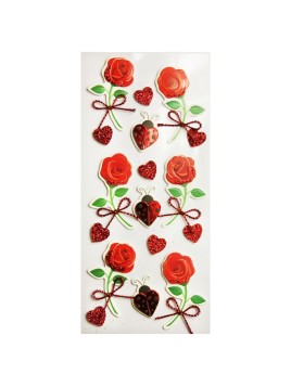 Planche De 16 Stickers...