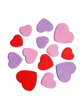 Sachet De 45 Cœurs En...