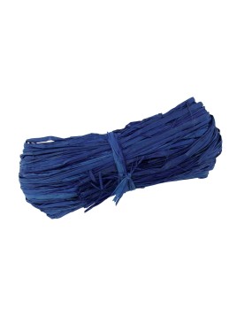 Pelote De Raphia Bleu Roi 50 g