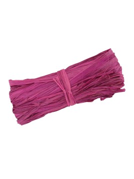 Pelote De Raphia Fuchsia 50 g