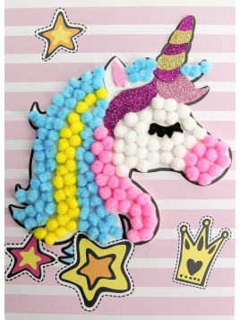 Tableaux Licorne En Pompons...