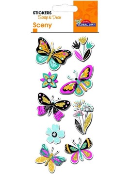 Planche De 9 Stickers...