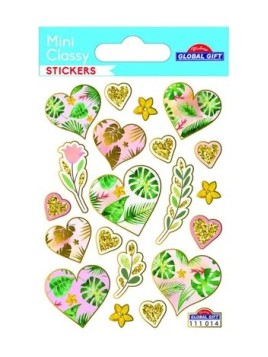 Planche De 20 Stickers Cœur...