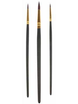 Lot De 3 Pinceaux Ronds...