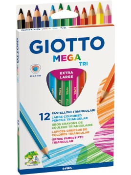 Lot De 12 Gros Crayons De...
