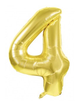 Ballon Métallique Chiffre 4...