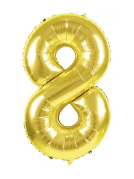 Ballon Métallique Chiffre 8...