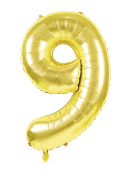 Ballon Métallique Chiffre 9...