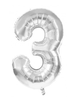 Ballon Métallique Chiffre 3...