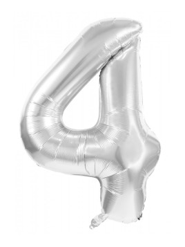 Ballon Métallique Chiffre 4...