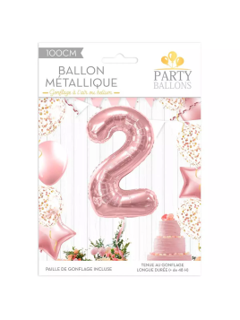 Ballon Métallique Chiffre 2...