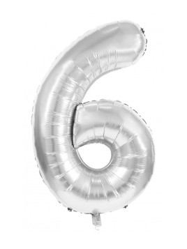 Ballon Métallique Chiffre 6...