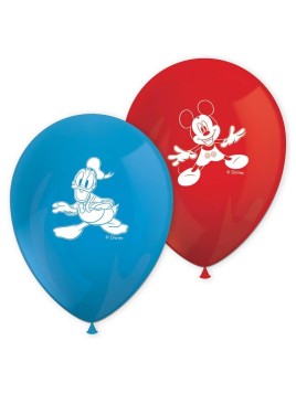 Lot De 8 Ballons Mickey Et...