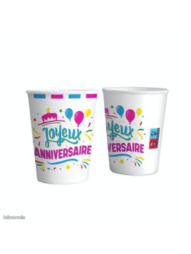 Lot De 8 Gobelets En Carton...