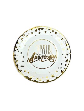 Lot De 8 Assiettes En...