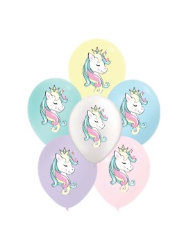 Lot De 6 Ballons Rond En...