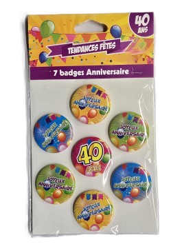 Lot De 7 Badges...
