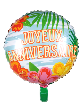 Ballon Aluminium "Joyeux...