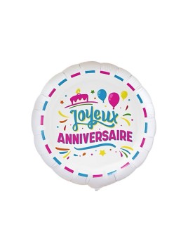 Ballon Aluminium "Joyeux...