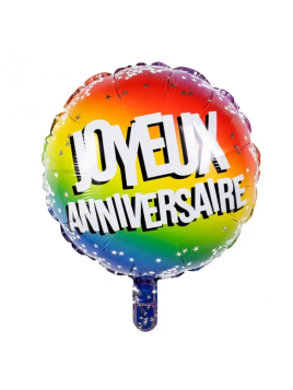 Ballon Aluminium "Joyeux...