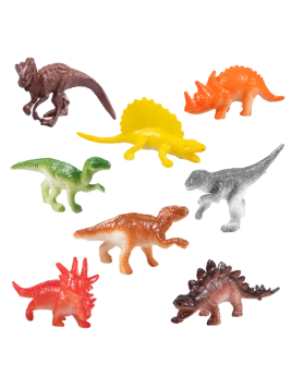 Lot De 8 Dinosaures En...