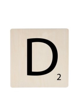 Lettre Scrabble En Bois...