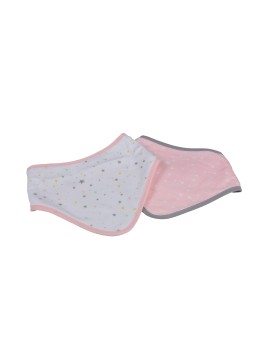 Lot de 2 Bavoirs Bandana...