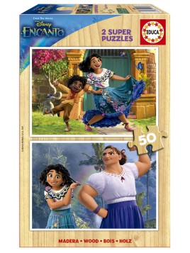 2 Super Puzzles Disney...