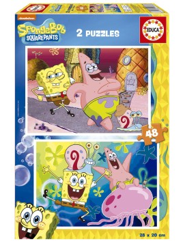 Lot De 2 Puzzles Bob...