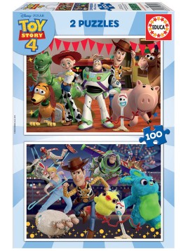 Lot De 2 Puzzles Toy Story...