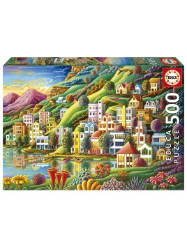 Puzzle Port Caché 500 pièces