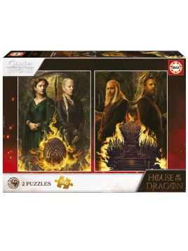 Lot De 2 Puzzles House Of...