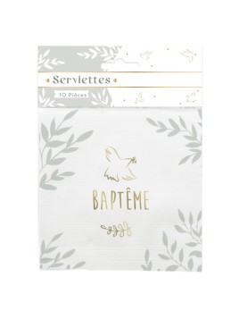 Lot De 10 Serviettes À...