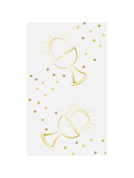 Chemin De Table Calice Doré...