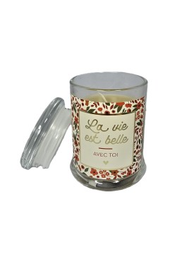 Bougie "La Vie Est Belle...